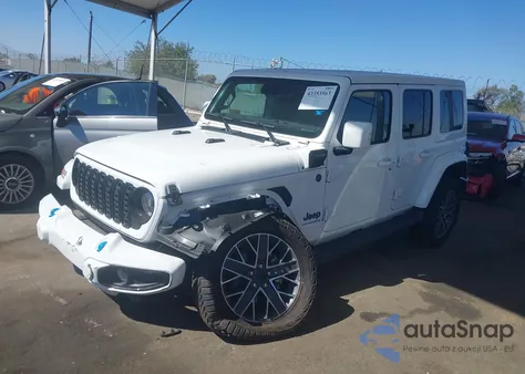 2024 Jeep Wrangler 4Xe Summit 4Xe from USA, damaged, VIN 1C4RJXU68RW351874